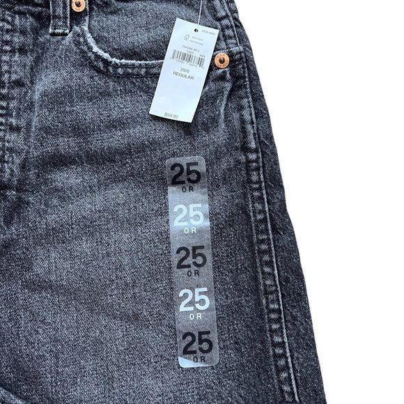 NWT Gap Cheeky Sky High Short Dark Grey Size 25 - Picture 6 of 11